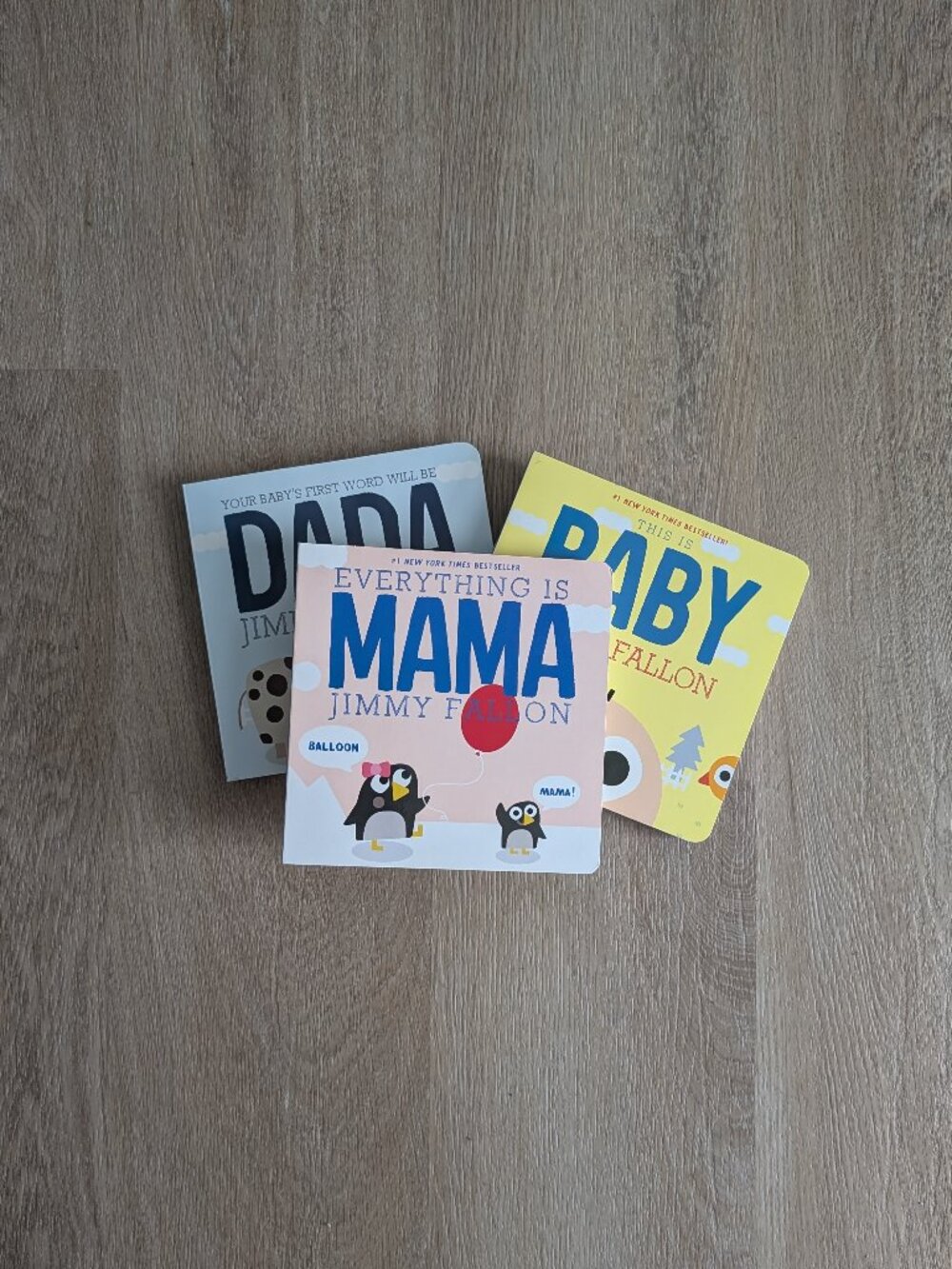 Jimmy Fallon's DADA, MAMA, and BABY Board Book Set